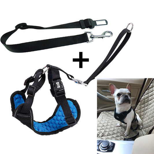 Comfortable Massage Pet Car Seat Belt – Secure & Soothing Travel Harness